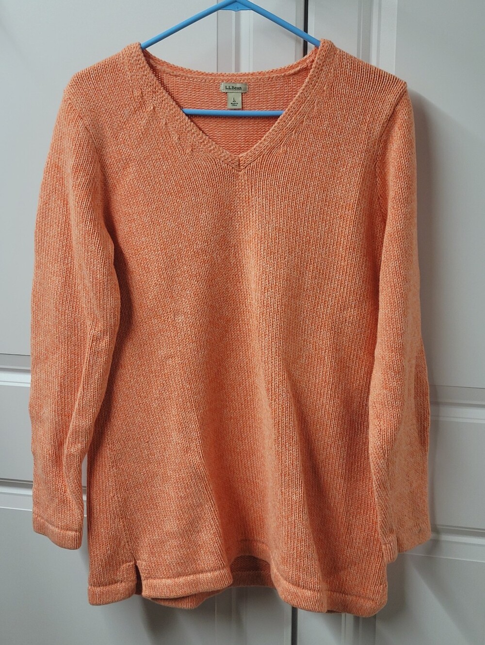 L.L.Bean Women's V-Neck Sweater Size: Large
